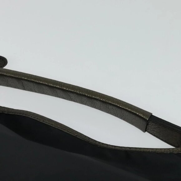 BURBERRY Shoulder Bag Nylon Black Auth BA3541 - Picture 10 of 16